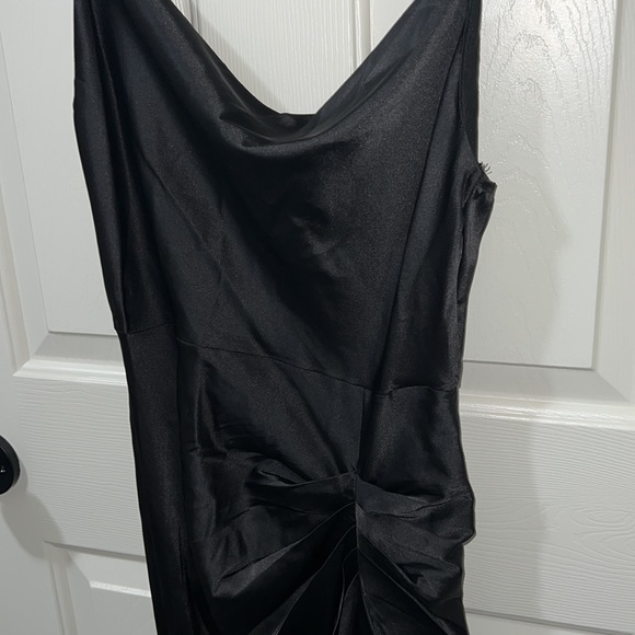 Black Silk Dress - Picture 6 of 6